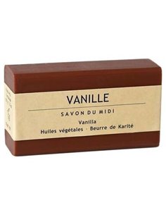 Jabon En Pastilla De Vainilla 100Gr. Bio de Savon Du Midi