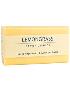 Jabon En Pastilla De Lemongrass 100Gr. Bio de Savon Du Midi