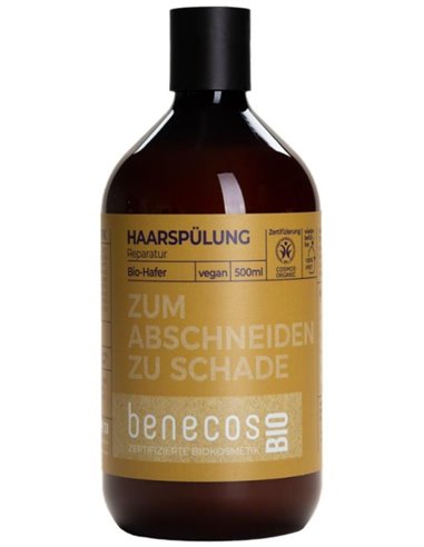 Acondicionador Reparador Avena 500Ml. Bio Vegano de Benecos
