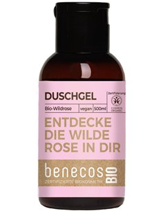 Gel De Baño Rosa M. Mini Viaje 50Ml. Bio Vegano de Benecos