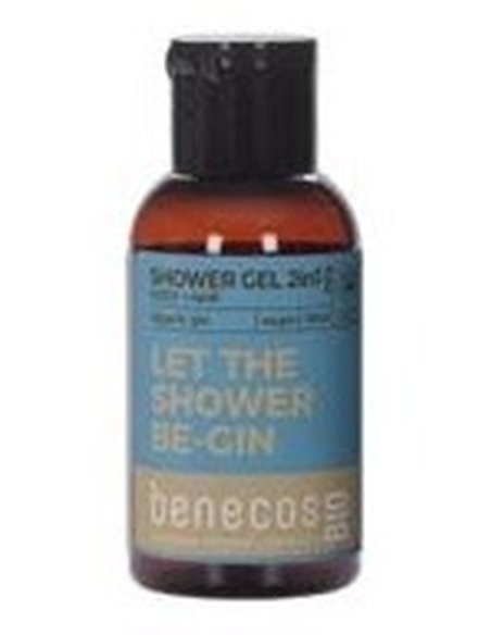Gel De Baño 2En 1 Ginebra Mini Viaje 50M Bio Vegan de Benecos