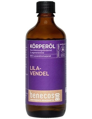 Aceite Corporal Lavanda 100Ml. Bio Vegano de Benecos