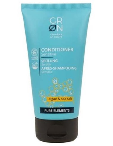 Acondicionador Sensibles Chlorella y Sal Marina,150ml Pure Elements de Grn
