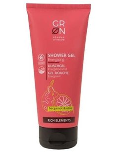 Gel de Baño Energizante Bergamota y Aceite de Oliva,200mlRich Elements de Grn