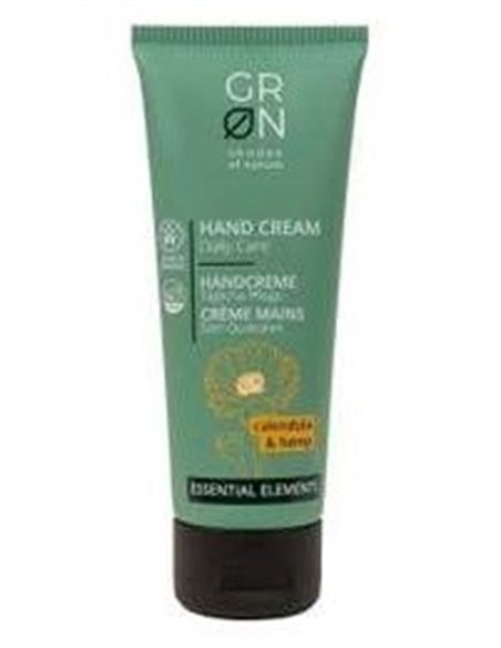 Crema de Manos Uso Diario Caléndula y Cáñamo,75ml Essential Elements de Grn