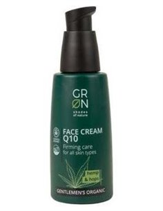 Crema Facial Hombre Q10 Cáñamo y Flor Lúpulo,50ml  Hombre de Grn