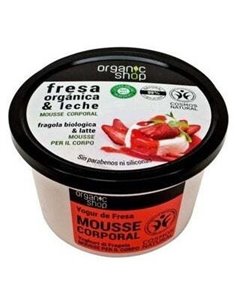 Mousse Corporal Vitaminica Fresa 250Ml. de Organic Shop