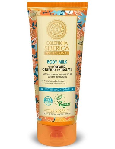 Oblepikha Leche Corporal Nutritiva 200Ml. de Natura Siberica