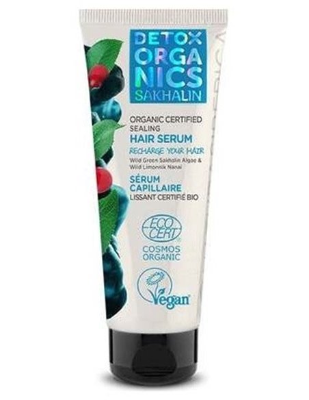 Detox Serum Capilar Rellenador 75Ml. Eco Vegan de Natura Siberica