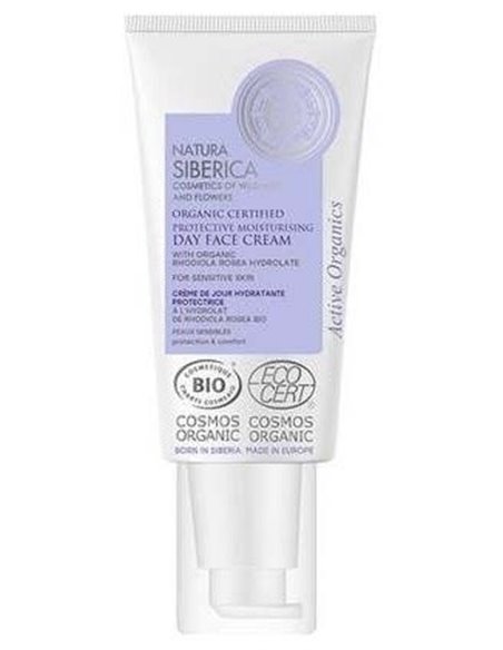 Crema Facial Dia Hidratante Piel Sensible 50Ml Eco de Natura Siberica