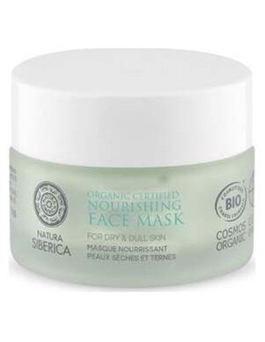 Mascarilla Facial Nutritiva Piel Seca-Apagada 50Ml de Natura Siberica