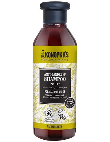 Champu Anticaspa Todo Tipo De Cabello 280Ml. Vegan de Dr. Konopka´S