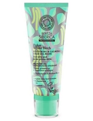 Bereza Mascarilla Gel Reparadora Y Calmante 100Ml. de Natura Siberica