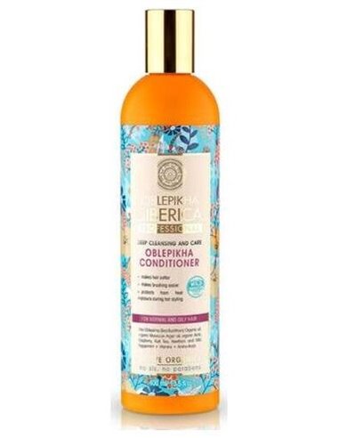 Oblepikha Acondicionador Limpieza Profunda 400Ml. de Natura Siberica