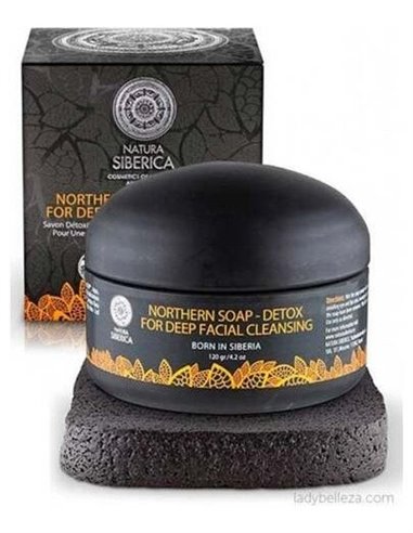 Northern Jabon Negro Detox Facial 120Ml. de Natura Siberica