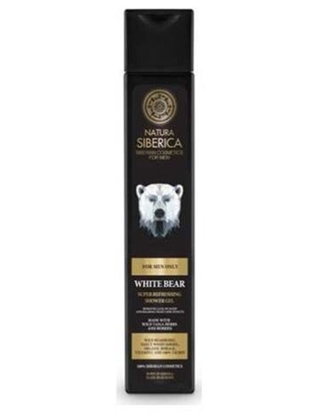 White Bear Men Gel De Ducha Refrescante 250Ml. de Natura Siberica