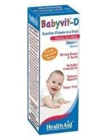 Baby Vit D 50Ml. de Health Aid