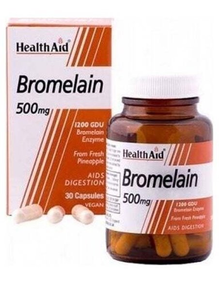Bromelina 30Cap. de Health Aid