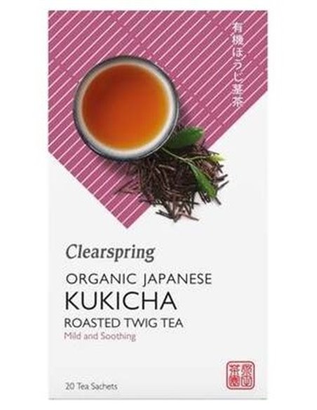 Te Kukicha Infusion 20Bolsitas. Bio de Clearspring