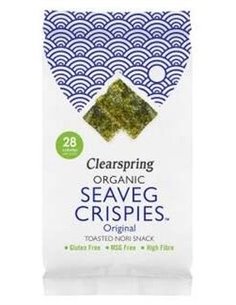 Alga Snack Nori Bio 4 g de Clearspring