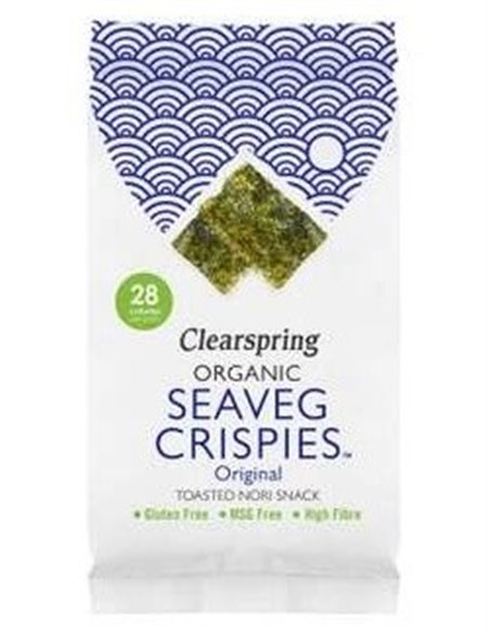 Snack De Alga Nori Tostada Bio  4 G de Clearspring
