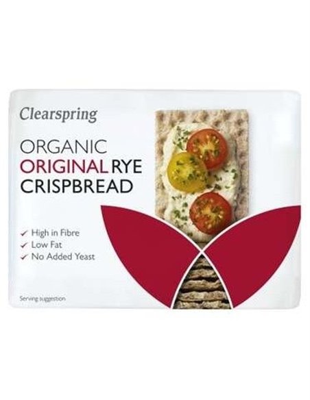 Pan Crujiente De Centeno Bio 200 g  de Clearspring