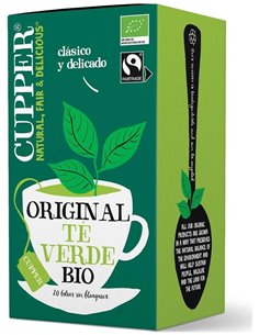 Te Verde Infusion 20Bolsitas. Bio de Cupper