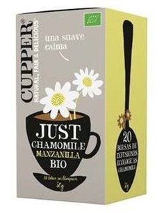 Manzanilla Infusion 20Bolsitas. Bio de Cupper