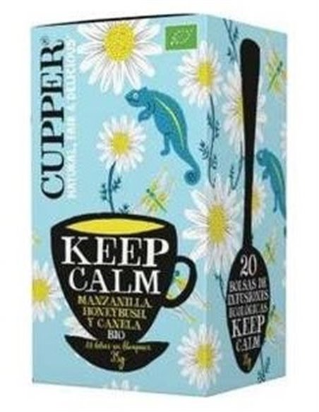 Keep Calm Infusion 20Bolsitas. Bio de Cupper
