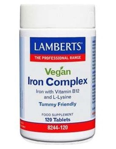 Complejo de Hierro Vegano 120 de Lamberts