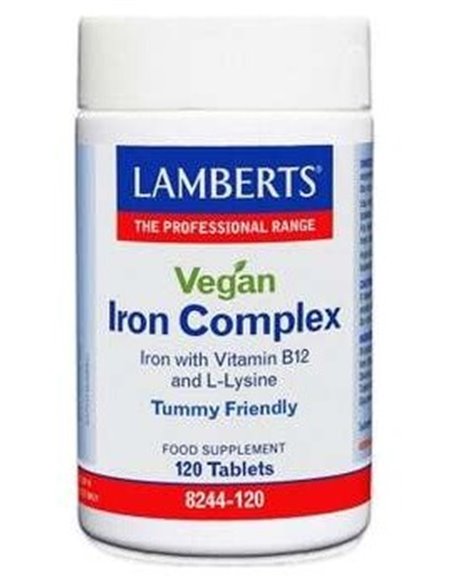 Complejo de Hierro Vegano 120 de Lamberts