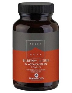 Mirtilo, Luteina Y Astaxantina Complex 100Cap. de Terranova