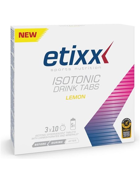 Etixx Isotonic Limon Efervescente 3Udsx10Comp. de Etixx