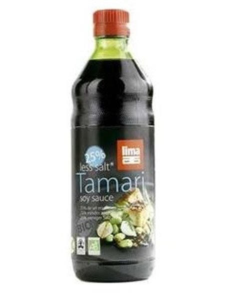 Tamari 25% Sal Reducido 250 Ml de Lima