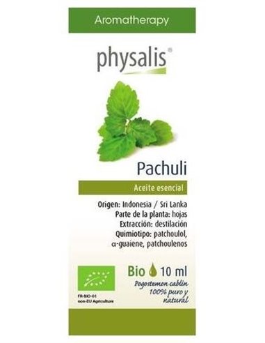Esencia Pachuli 10Ml. Bio de Physalis