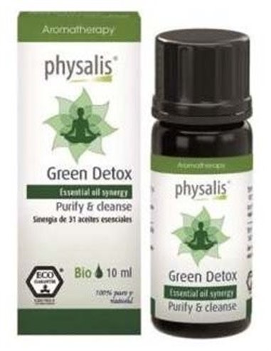 Green Detox Sinergia Aceite Esencial 10Ml. Bio de Physalis
