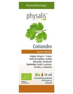 Coriandro Aceite Esencial 10Ml. Bio de Physalis