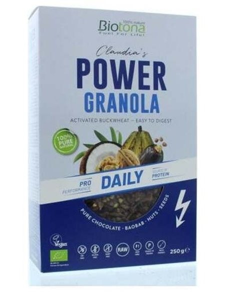 Power Granola Daily Muesli 250Gr. Bio Vegan de Biotona