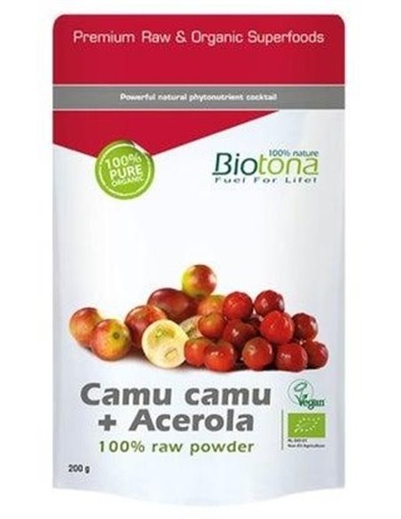 Camu Camu Acerola Raw 150Gr. de Biotona