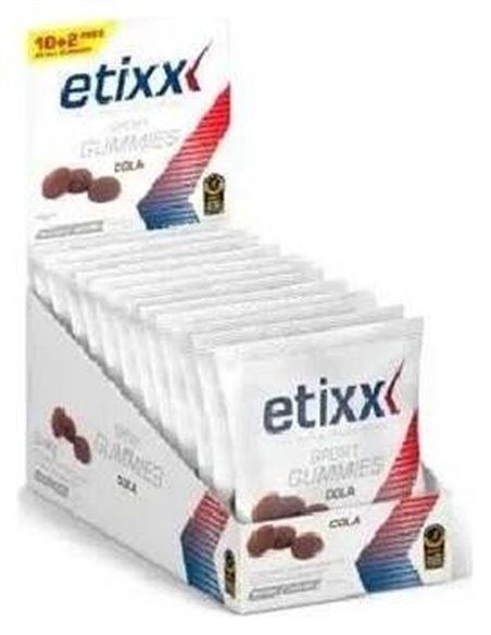 Etixx Sport Gummies Cola 12Uds de Etixx