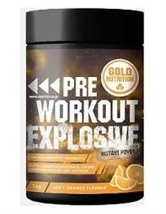 Pre-Workout Explosive Orange 1Kg. de Gold Nutrition
