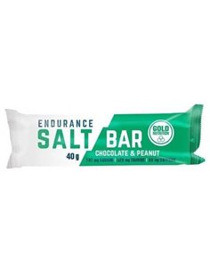 Endurance Salt Bar Choco-Cacahuete 15Ud. de Gold Nutrition
