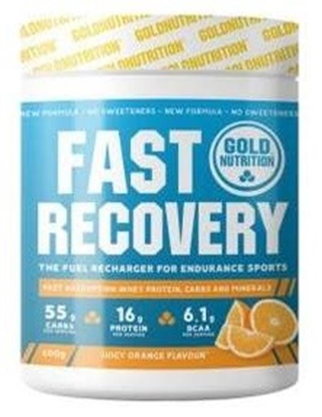 Fast Recovery Naranja 600Gr. de Gold Nutrition