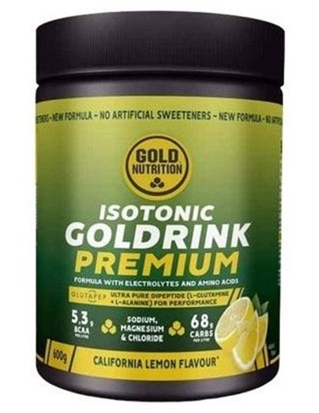 Gold Drink Premium Limon 600Gr. de Gold Nutrition