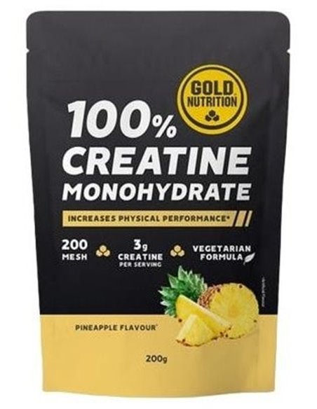 Creatine Monohydrate Piña 200Gr. de Gold Nutrition