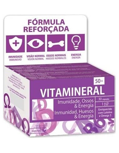 Vitamineral 50+  Gold 30Perlas de Dietmed
