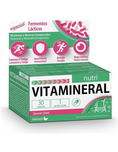 Vitamineral Nutri 30Cap. de Dietmed