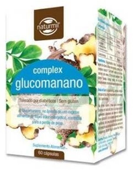 Glucomanano Complex 500Mg. 60Cap. de Dietmed