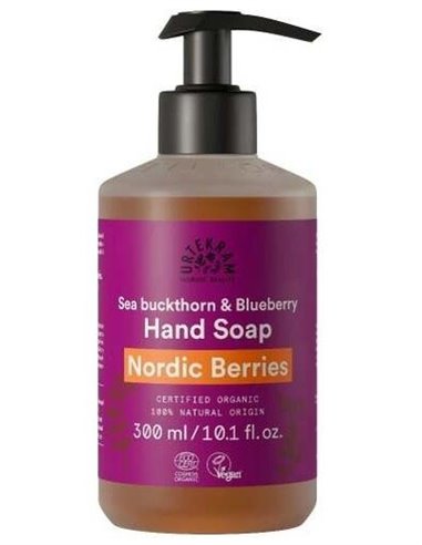 Jabon De Manos Frutos Rojos Con Dispensador 300Ml. de Urtekram