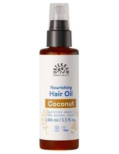 Aceite De Coco Para Cabello 100Ml. Eco Vegan de Urtekram